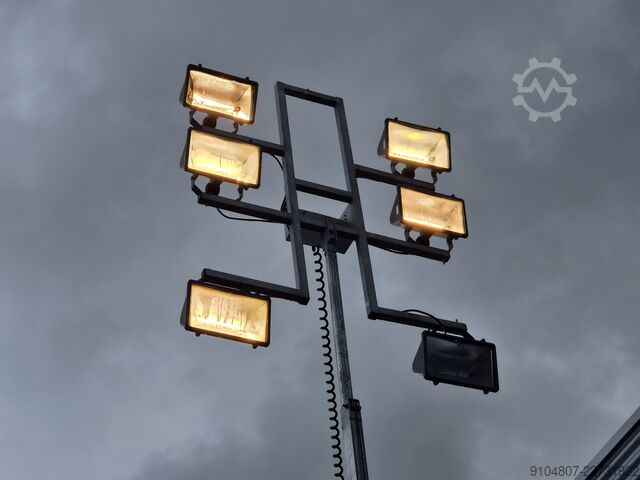 Mobilais apgaismojuma masts Atlas Copco QAS 20 ST3, Lichtmast Jaar 2018, 20Kva.
