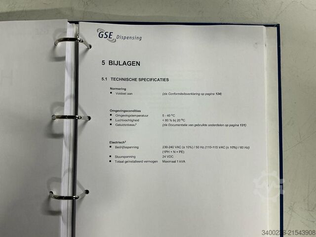 Stationär maskin GSE Colorsat Compact