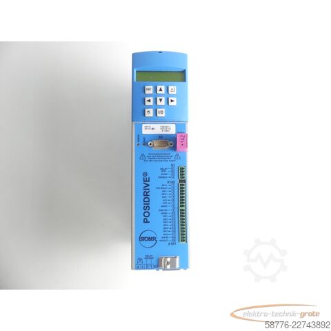 组成部分 Stöber FDS50007/L Posidrive MDS5000 . 49029 Ge. Nr: 8706279 SN: 8712903