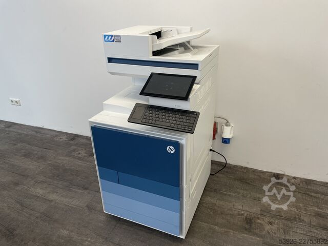 Pencetak pejabat HP Color LaserJet Flow E87740 incl. Duplex only 2300 clicks
