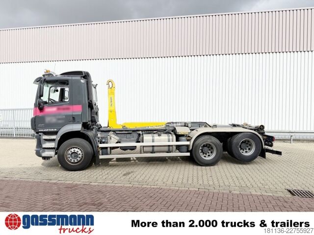 Konkslaaduriga veok DAF CF 460 FAS 6x2, Navi, Knickarm, Zwillingsbereifte