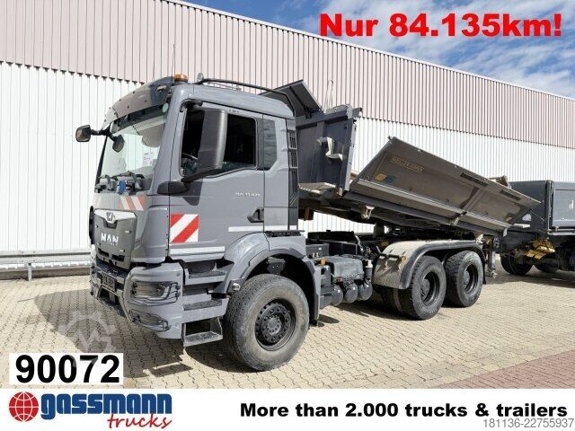 Kallurauto MAN TGS 33.470 6x4 BL, Navi, Bordmatik