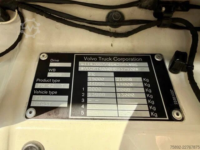 MTS standard Volvo FH 500 Globetrotter / 2 x Tank / Euro6
