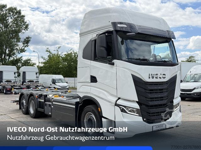 Swap body truck IVECO AS260S46Y/FS CM CNG