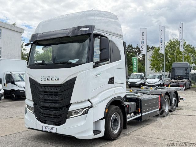 Swap body truck IVECO AS260S46Y/FS CM CNG