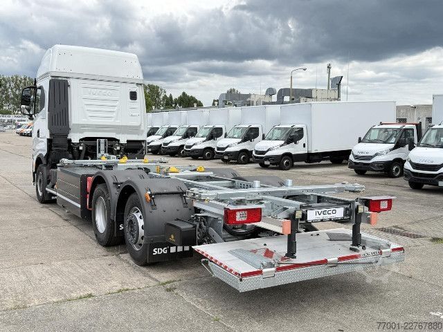 Swap body truck IVECO AS260S46Y/FS CM CNG