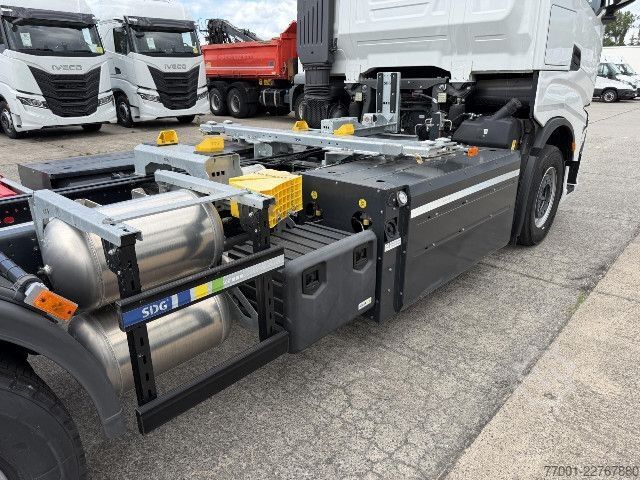 Swap body truck IVECO AS260S46Y/FS CM CNG