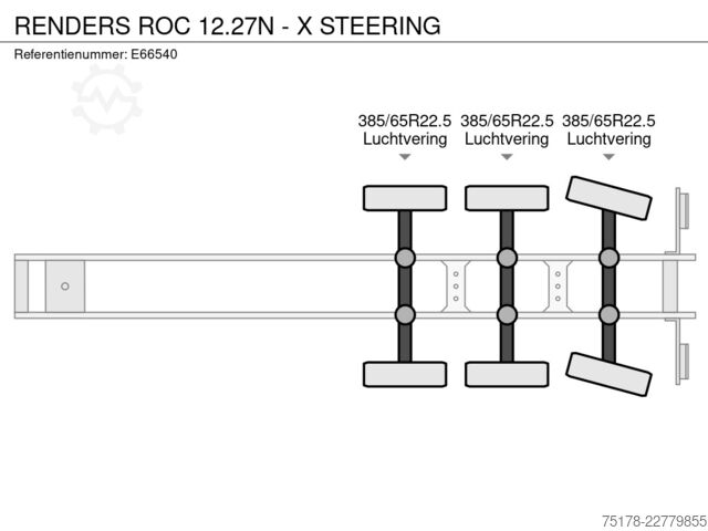 Tarpaulin RENDERS ROC 12.27N - X STEERING