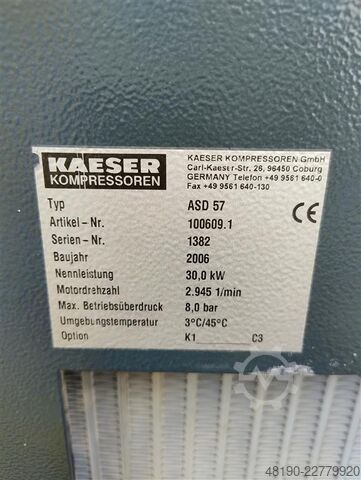 Screw compressor Kaeser ASD57