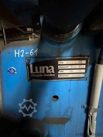 Calandra motorizada de 3 rolos LUNA Schweden 8266 20/2,5