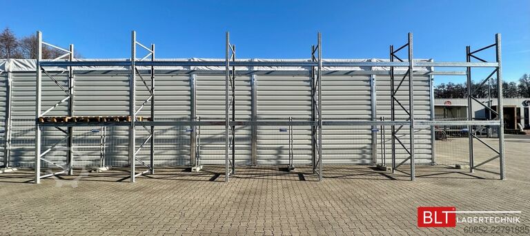 Pallet rack 14,0 lfm Palettenregale für Außenbereich H: 4,5m , 3000 kg Fachlast , FVZ