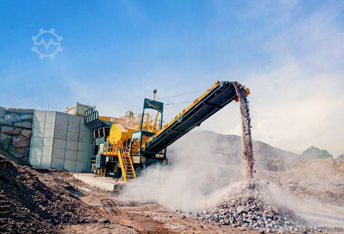 Crushing equipment FABO Jaw Crusher hard stone crushing machine 180-300 t/h