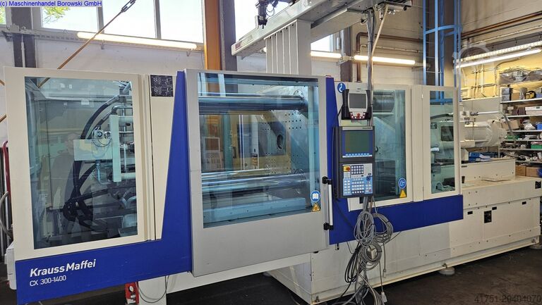 Formsprutningsmaskin KraussMaffei KM 300-1400 CX