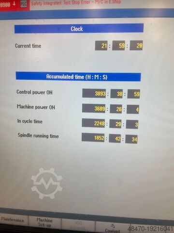 Centro de usinagem vertical de 5 eixos Mazak VARIAXIS i-600