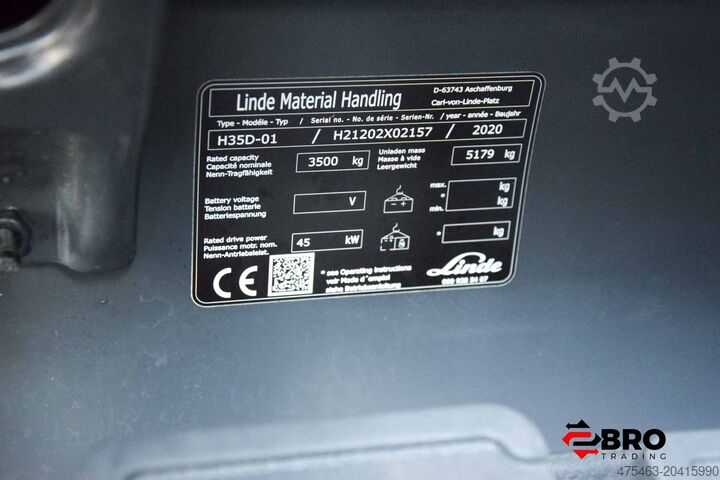 Trukki Linde H35D-01 1202