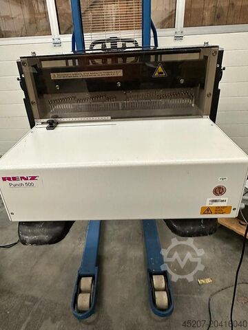 Renz 500 Stanze mit Renz ECL 500 Schliessmaschine Renz 500 Stanze mit Renz ECL 500 Schliessmaschine