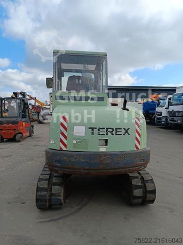 Mobile excavator TEREX TC 48 / 4,8ton / SW 2 Löffel