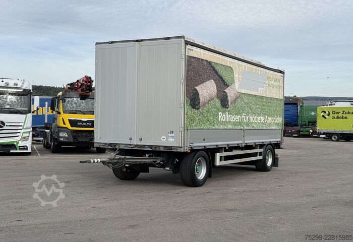 Open aanhangwagen met zeil  UE 18 Plane / Swiss-Vehicle
