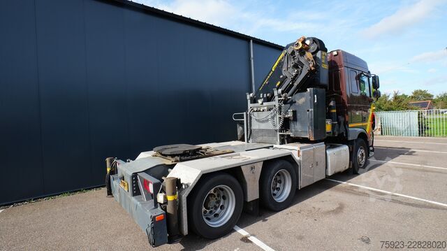 Cabeza tractora DAF XF 460 6x2 con grúa Palfinger PK 63002 EH. DAF XF 460 6x2 tracto runit with Palfinger PK 63002...