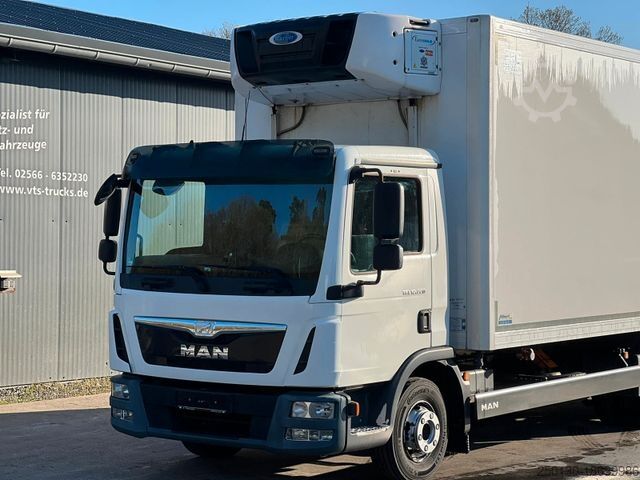 Soğutuculu kamyon MAN TGL 12.220 Kühlkoffer Carrier EasyCold mit LBW