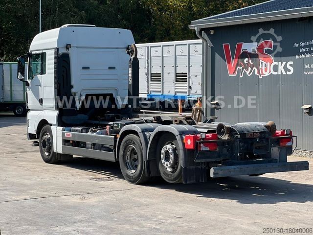 Kroklastbil MAN TGX 26.480 6x2 Euro 5 HIAB-Abrollkipper