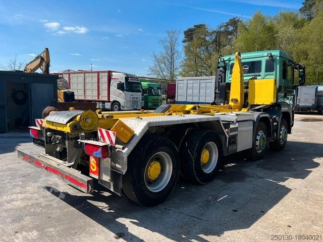 卷臂钩自卸卡车 MAN TGS 35.400 8x4 HIAB-Abrollkipper