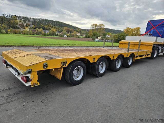 Low loader semi-trailer ES-GE 4.SOU-25-40.2N teleskopierbar