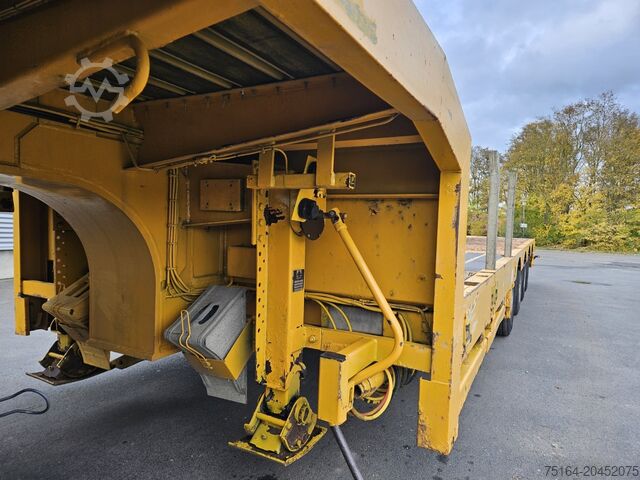 Tieflader-Sattelauflieger ES-GE 4.SOU-25-40.2N teleskopierbar