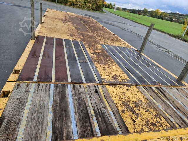 Low loader semi-trailer ES-GE 4.SOU-25-40.2N teleskopierbar