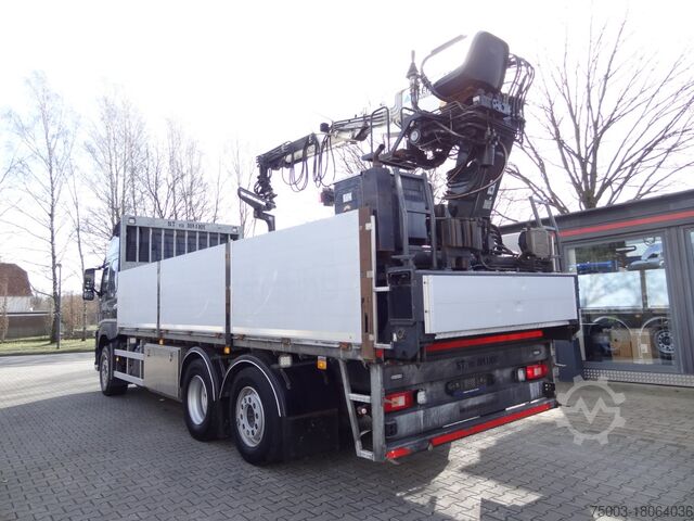 LKW mit Pritsche (offen) Volvo FM370 6X2*4 Kennis K14 Kran