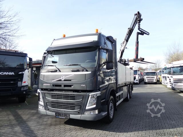 LKW mit Pritsche (offen) Volvo FM370 6X2*4 Kennis K14 Kran