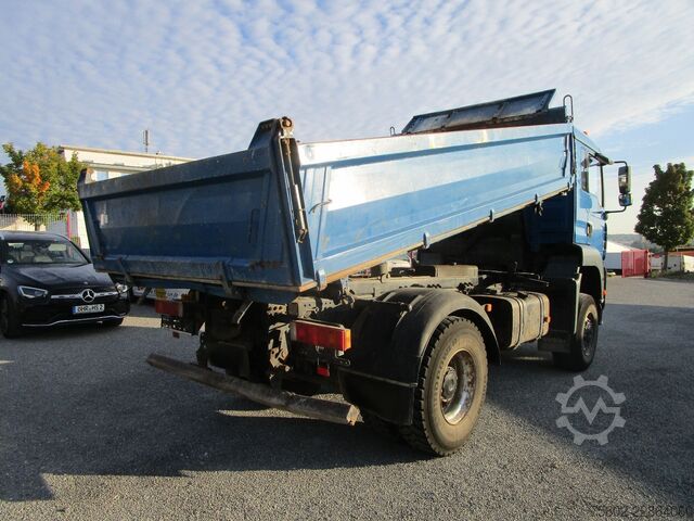 Τρίπλευρο ανατρεπόμενο φορτηγό MAN TGA 18.310 BB 4x4 Allrad *Meiller+8-Gang+AHK*