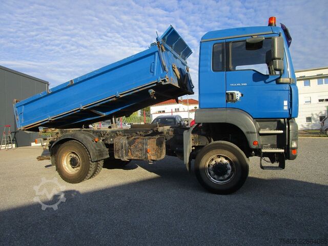 Ανατρεπόμενο φορτηγό MAN TGA 18.310 BB 4x4 Allrad *Meiller+8-Gang+AHK*