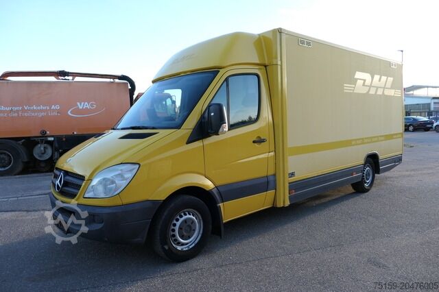 Box van mercedes-benz SPRINTER 310 CDI MAXI EURO-5 KOFFER REGALE KAMERA DURCHGANG