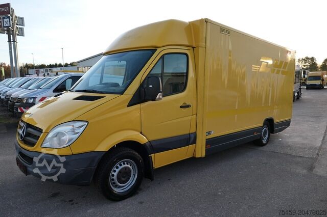Box van mercedes-benz SPRINTER 310 CDI MAXI EURO-5 KOFFER REGALE KAMERA DURCHGANG COC