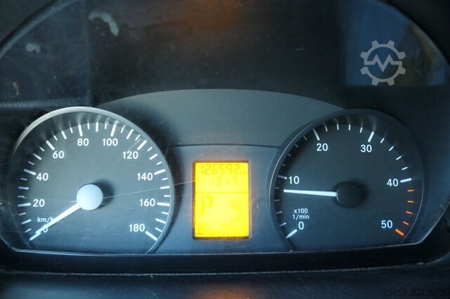 Box van mercedes-benz SPRINTER 310 CDI MAXI EURO-5 KOFFER REGALE KAMERA DURCHGANG COC