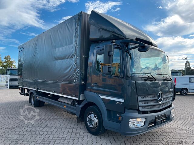 帘式货车 MERCEDES-BENZ Atego 818 BL/ 6.9m Pritsche/ Autom/ AC/ Standhzg