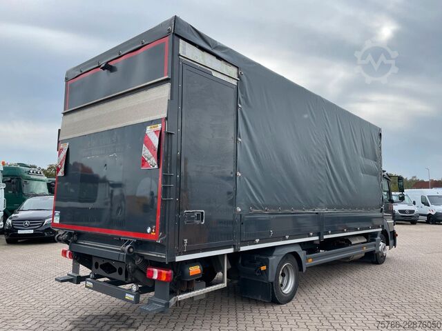 帘式货车 MERCEDES-BENZ Atego 818 BL/ 6.9m Pritsche/ Autom/ AC/ Standhzg