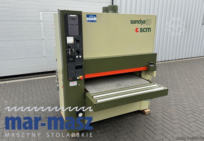 Breedbandschuurmachine 2 stuks SCM SANDYA 10 typ RCS 110