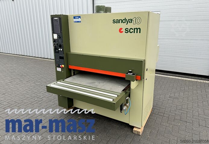 Breedbandschuurmachine 2 stuks SCM SANDYA 10 typ RCS 110