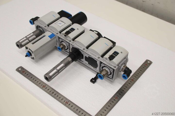 Unidad de mantenimiento filtro válvula reguladora Festo MS6-EM1-1/2-S M56-EE-1/2-V24-S