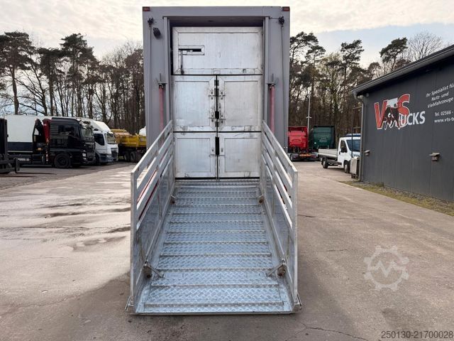 تریلر حمل اسب MENKE-JANZEN 3.Stock mit Aggregat Tränke Durchladetüren