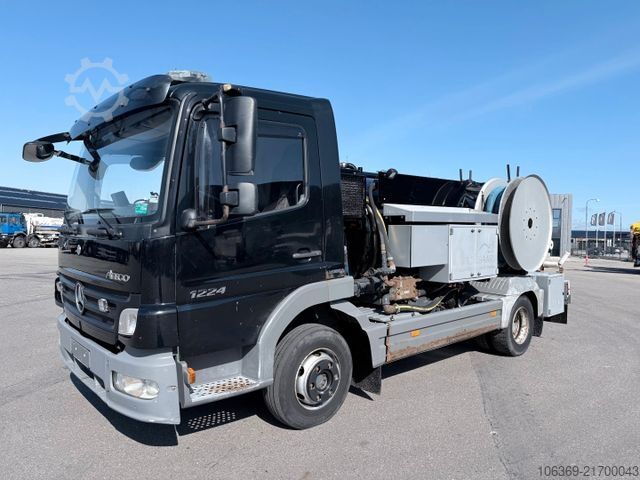 Vakuuma autocisterna MERCEDES-BENZ Atego 1224 4x2 Hvidtved Larsen Cityflex 204