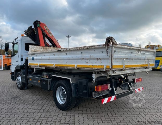 Tipper truck MERCEDES-BENZ Atego 1224 K/ PK 9002/ 5+6 Kreis/ Funk-Fb/ AC