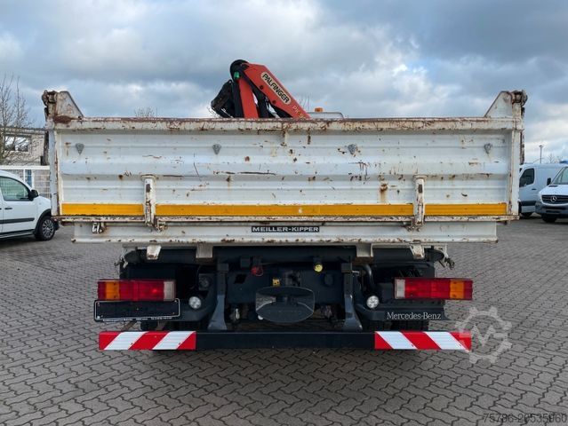 Tipper truck MERCEDES-BENZ Atego 1224 K/ PK 9002/ 5+6 Kreis/ Funk-Fb/ AC