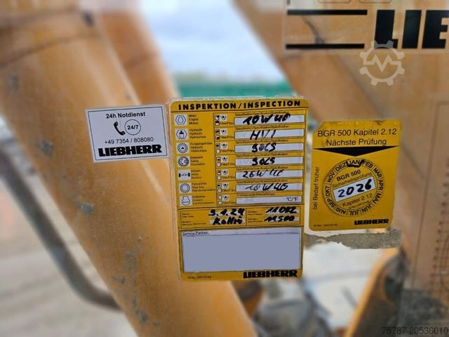 Tekerlekli ekskavatör LIEBHERR A 904-2 C Litronic mit fahrbarer  Kabine, Klima