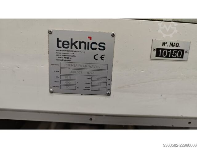 Kokoonpanopuristin TEKNICS hydraulisylinterillä Enginyeria Teknics Sabadell 10150