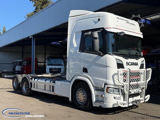 Šasija s vozačkom kabinom Scania R580 V8 NGS 6x2, Retarder, Standclima, Bullbar,...