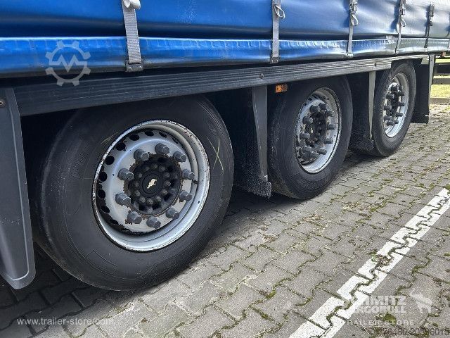 Open semitrailer with tarp Schmitz Cargobull Schiebeplane Mega