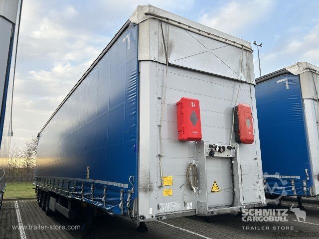 Open semitrailer with tarp Schmitz Cargobull Schiebeplane Mega